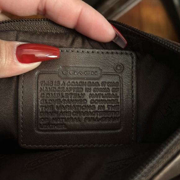 Vintage Coach Rambler brown Leather Legacy Shoulder Crossbody Bag 9061 - Picture 7 of 7